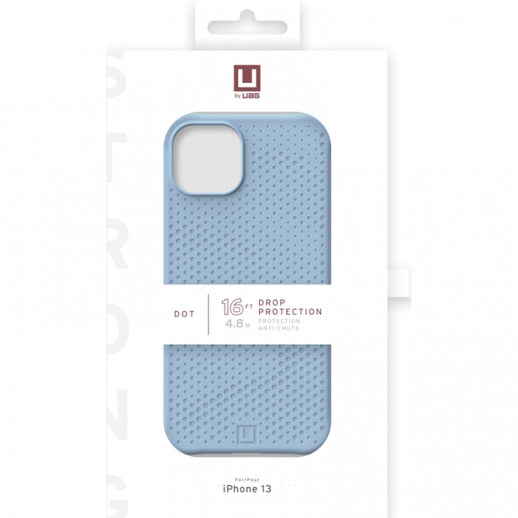urbanarmorgear iPhone 13 [U] Dot Cover, Cerulean
