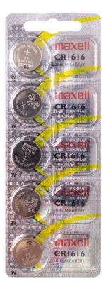Maxell Litium CR1616 5P