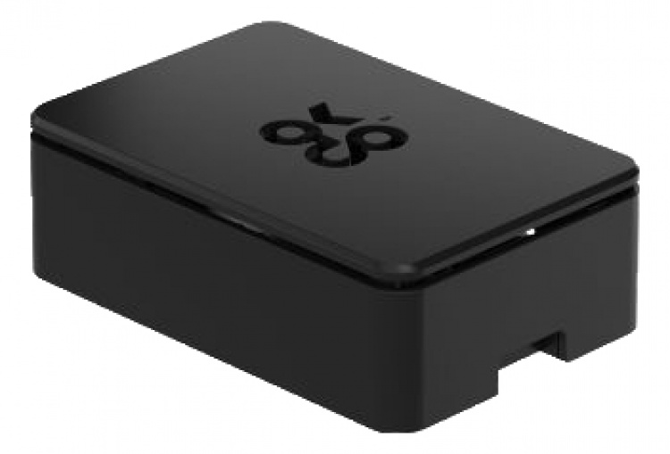 OKdo Raspberry Pi 4 standardkoffert, 3-delt design, svart