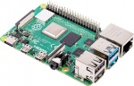raspberrypi 4 Modell B, 4 GB RAM, USB-C, dobbel Micro HDMI