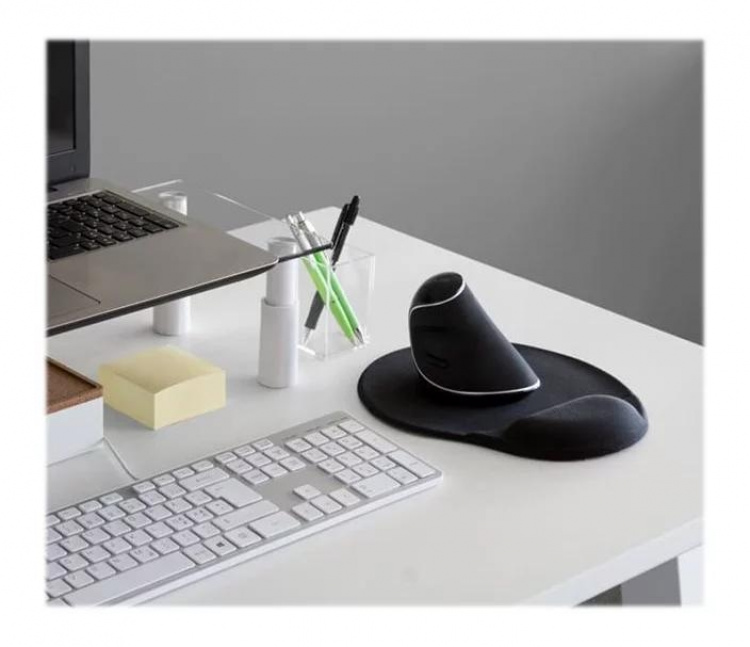 Matting Jobmate Softgel Mousepad, musematte med innebygd håndleddstøtte