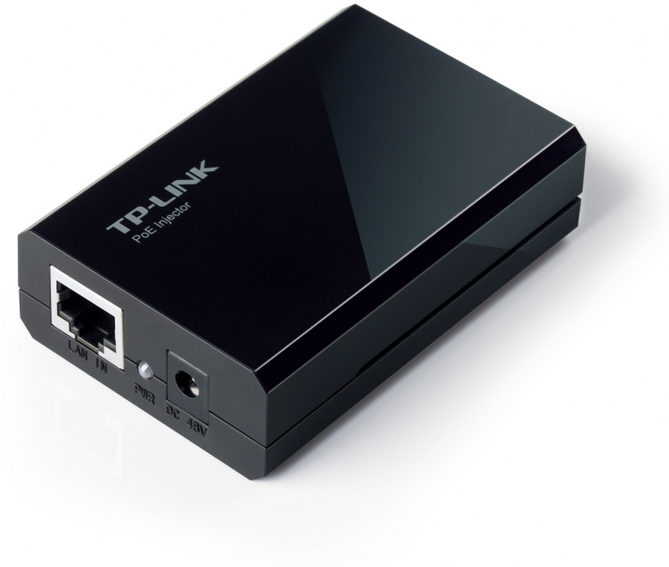 tplink PoE (Power Over Ethernet)-injektor, svart