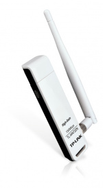 TP-LINK USB-adapter, 150 Mbps, 802.11n, ekstern antenne
