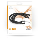 Nedis Kabel Ledelse | Erme | 1 stk. | Maksimal kabeltykkelse: 15 mm | Nylon | Sort