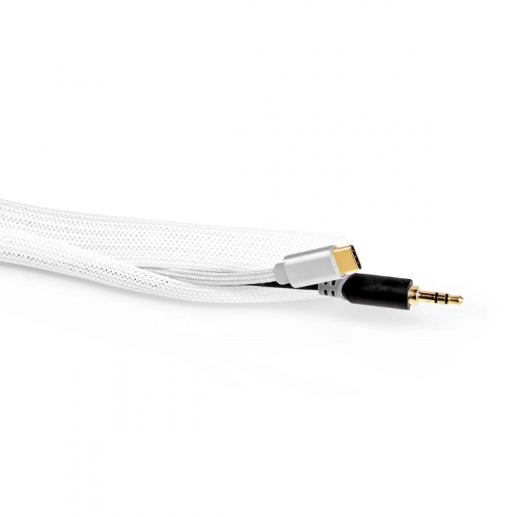 Nedis Kabel Ledelse | Erme | 1 stk. | Maksimal kabeltykkelse: 15 mm | Nylon | Hvit