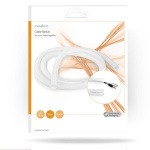 Nedis Kabel Ledelse | Erme | 1 stk. | Maksimal kabeltykkelse: 15 mm | Nylon | Hvit