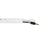 Nedis Kabel Ledelse | Spiral erme | 1 stk. | Maksimal kabeltykkelse: 22 mm | PE | Hvit