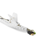 Nedis Kabel Ledelse | Spiral erme | 1 stk. | Maksimal kabeltykkelse: 22 mm | PE | Hvit