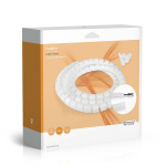 Nedis Kabel Ledelse | Spiral erme | 1 stk. | Maksimal kabeltykkelse: 28 mm | PE | Hvit