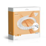 Nedis Kabel Ledelse | Spiral erme | 1 stk. | Maksimal kabeltykkelse: 32 mm | PE | Hvit