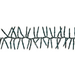 Nedis Julebelysning | Klynge | 576 LED\'s | Varm Hvit | 4.20 m | Lyseffekter: 7 | Innendørs eller utendørs | Nettstrøm drevet