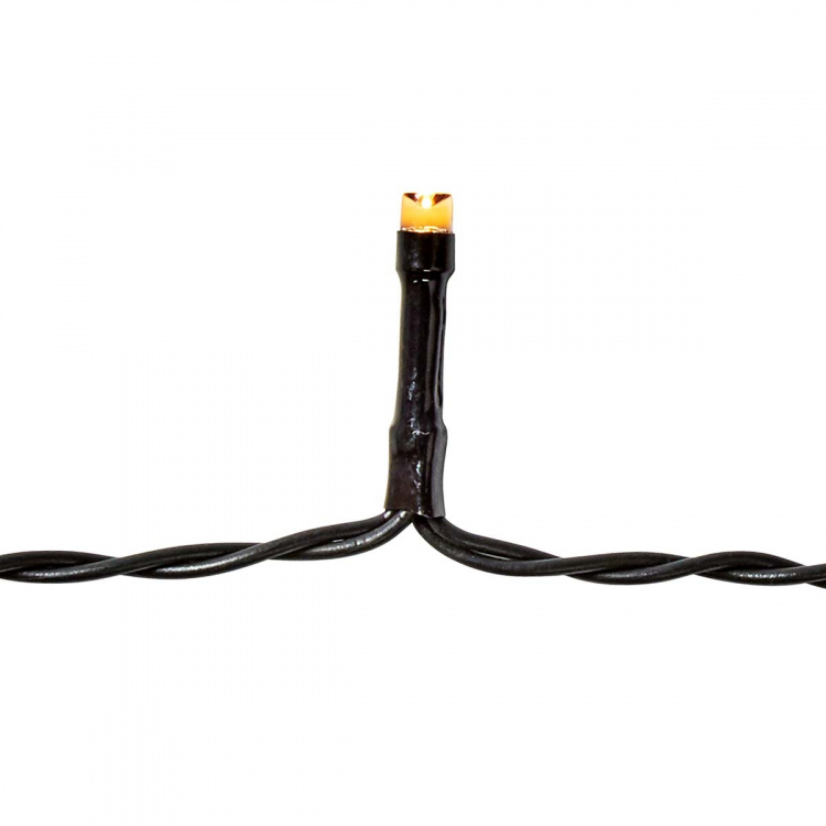 Nedis Julebelysning | Streng | 48 LED\'s | Varm Hvit | 3.60 m | Lyseffekter: 7 | Innendørs eller utendørs | Batteri drevet