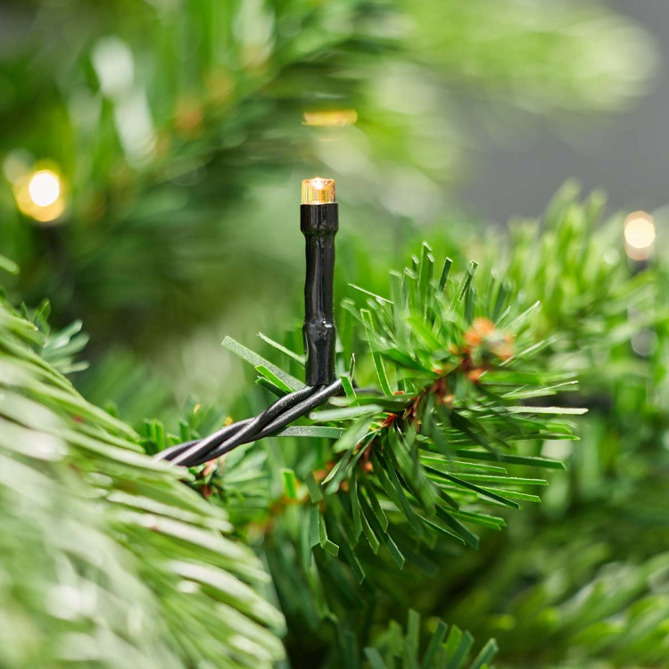Nedis Julebelysning | Streng | 192 LED\'s | Varm Hvit | 14.40 m | Lyseffekter: 7 | Innendørs eller utendørs | Batteri drevet Nedis Julebelysning | Streng | 192 LED\'s | Varm Hvit | 14.40 m | Lyseffekter: 7 | Innendørs eller utendørs | Batteri drevet