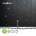 Nedis Dekorative Istaplys | 180 LED\'s | Varm Hvit | 5.90 m | Lyseffekter: 7 | Nettstrøm drevet