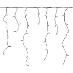 Nedis Dekorative Istaplys | 180 LED\'s | Varm Hvit | 5.90 m | Lyseffekter: 7 | Nettstrøm drevet