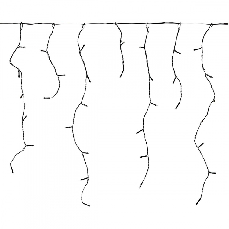 Nedis Dekorative Istaplys | 180 LED\'s | Varm Hvit | 5.90 m | Lyseffekter: 7 | Nettstrøm drevet