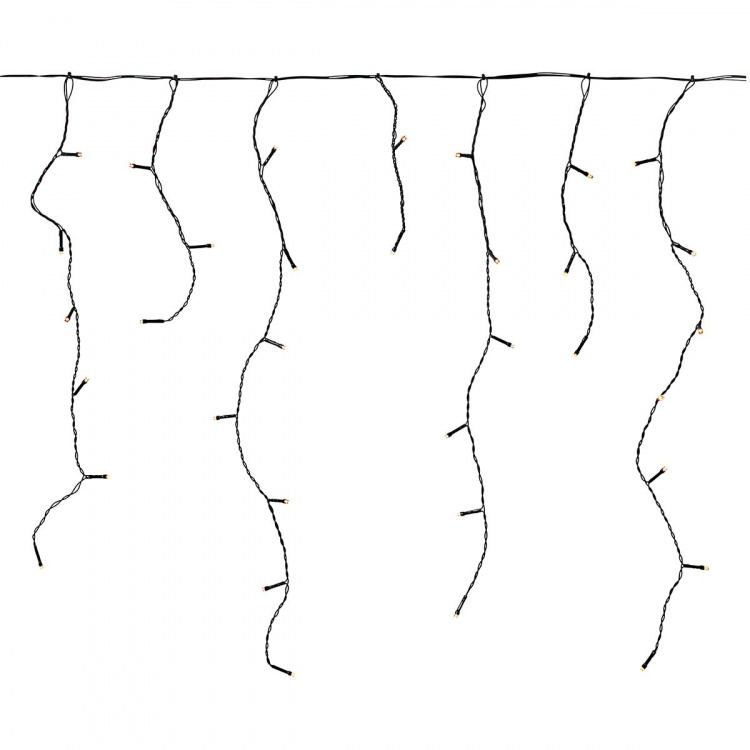 Nedis Dekorative Istaplys | 360 LED\'s | Varm Hvit | 9.00 m | Lyseffekter: 7 | Nettstrøm drevet