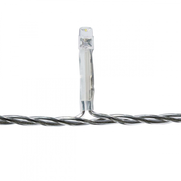 Nedis Dekorative Istaplys | 180 LED\'s | Kald Hvit | 5.90 m | Lyseffekter: 7 | Nettstrøm drevet Nedis Dekorative Istaplys | 180 LED\'s | Kald Hvit | 5.90 m | Lyseffekter: 7 | Nettstrøm drevet