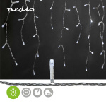 Nedis Dekorative Istaplys | 360 LED\'s | Kald Hvit | 9.00 m | Lyseffekter: 7 | Nettstrøm drevet