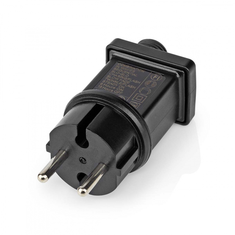 Nedis Dekorative Nettlys | Varm Hvit | 320 LED\'s | 3 x 1.5 m | Lyseffekter: 7 | Innendørs eller utendørs | Nettstrøm drevet