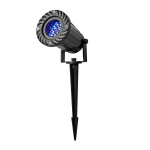 Nedis Dekorativt Lys | LED snøfnugg projektor | Hvite og blå iskrystaller | Innendørs eller utendørs