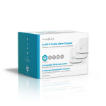 Nedis SmartLife Røykvarsler | Wi-Fi | Batteri drevet | Sensorlivssyklus: 10 år | EN 14604 | Maks. batteri levetid: 24 Måned | 85 dB | Hvit | 3 stk