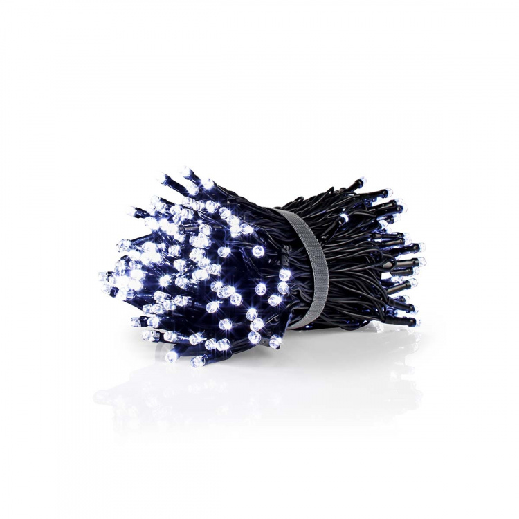 Nedis SmartLife Julelys | Streng | Wi-Fi | Varm til avkjølt hvitt | 200 LED\'s | 20.0 m | Android™ / IOS