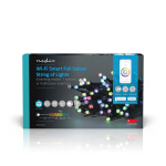Nedis SmartLife Julelys | Streng | Wi-Fi | RGB | 42 LED\'s | 5.00 m | Android™ / IOS Nedis SmartLife Julelys | Streng | Wi-Fi | RGB | 42 LED\'s | 5.00 m | Android™ / IOS
