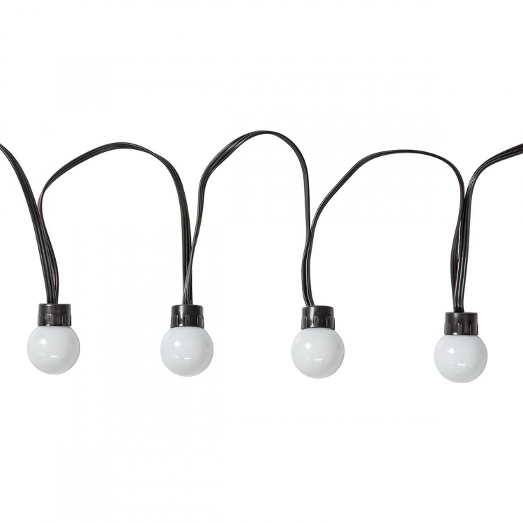 Nedis SmartLife Dekorative Lys | Party Lights | Wi-Fi | RGB | 48 LED\'s | 10.8 m | Android™ / IOS | Pære diameter: 30 mm Nedis SmartLife Dekorative Lys | Party Lights | Wi-Fi | RGB | 48 LED\'s | 10.8 m | Android™ / IOS | Pære diameter: 30 mm