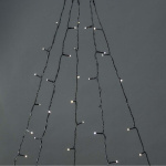 Nedis SmartLife Julelys | Tre | Wi-Fi | Varm Hvit | 200 LED\'s | 20.0 m | 5 x 4 m | Android™ / IOS