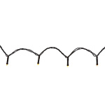 Nedis SmartLife Julelys | Tre | Wi-Fi | Varm til avkjølt hvitt | 200 LED\'s | 20.0 m | 10 x 2 m | Android™ / IOS