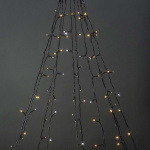 Nedis SmartLife Julelys | Tre | Wi-Fi | Varm til avkjølt hvitt | 200 LED\'s | 20.0 m | 10 x 2 m | Android™ / IOS