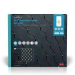 Nedis SmartLife Julelys | Nett | Wi-Fi | Varm Hvit | 280 LED\'s | 3.00 m | 3 x 2 m | Android™ / IOS