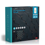 Nedis SmartLife Julelys | Nett | Wi-Fi | Varm Hvit | 400 LED\'s | 3.00 m | 3 x 3 m | Android™ / IOS