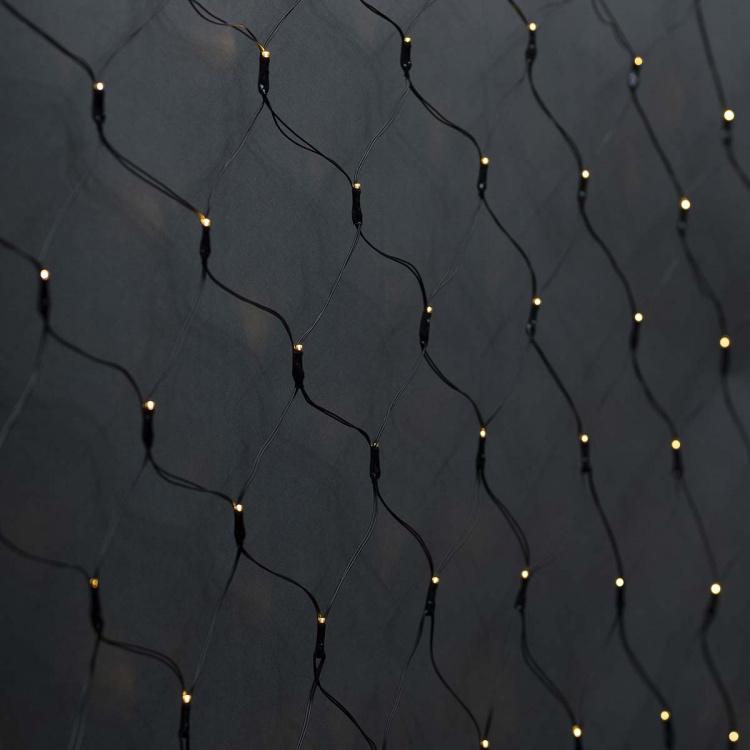 Nedis SmartLife Julelys | Nett | Wi-Fi | Varm Hvit | 400 LED\'s | 3.00 m | 3 x 3 m | Android™ / IOS