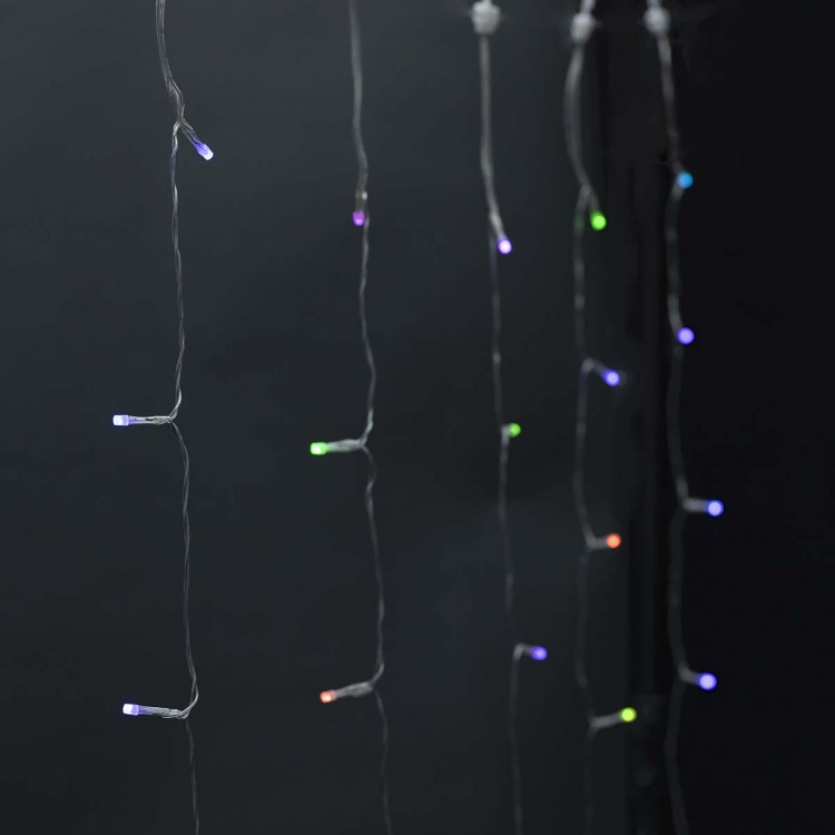 Nedis SmartLife Julelys | Gardin | Wi-Fi | RGB | 180 LED\'s | 3 m | Android™ / IOS