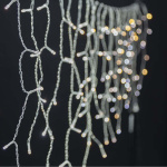 Nedis SmartLife Julelys | Istapp | Wi-Fi | Kald Hvit | 240 LED\'s | 5.00 m | Android™ / IOS