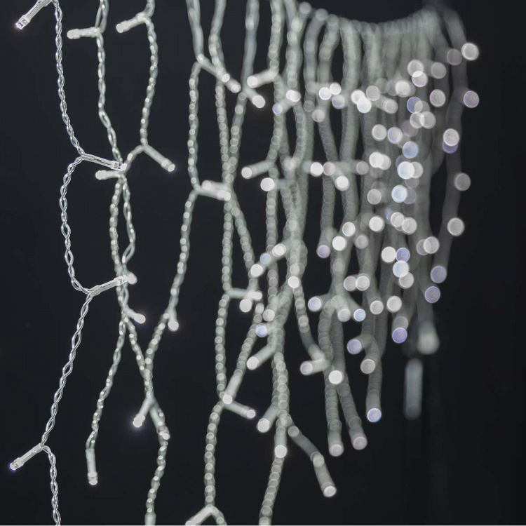 Nedis SmartLife Julelys | Istapp | Wi-Fi | Kald Hvit | 400 LED\'s | 8.00 m | Android™ / IOS