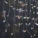 Nedis SmartLife Julelys | Istapp | Wi-Fi | Varm til avkjølt hvitt | 400 LED\'s | 8.00 m | Android™ / IOS