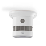 Nedis SmartLife Røykvarsler | Zigbee 3.0 | Batteri drevet | Sensorlivssyklus: 10 år | EN 14604 | Maks. batteri levetid: 60 Måned | 85 dB | Hvit | 1 stk Nedis SmartLife Røykvarsler | Zigbee 3.0 | Batteri drevet | Sensorlivssyklus: 10 år | EN 14604 | Maks. batteri levetid: 60 Måned | 85 dB | Hvit | 1 stk