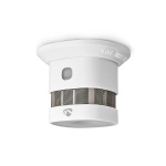 Nedis SmartLife Røykvarsler | Zigbee 3.0 | Batteri drevet | Sensorlivssyklus: 10 år | EN 14604 | Maks. batteri levetid: 60 Måned | 85 dB | Hvit | 1 stk Nedis SmartLife Røykvarsler | Zigbee 3.0 | Batteri drevet | Sensorlivssyklus: 10 år | EN 14604 | Maks. batteri levetid: 60 Måned | 85 dB | Hvit | 1 stk