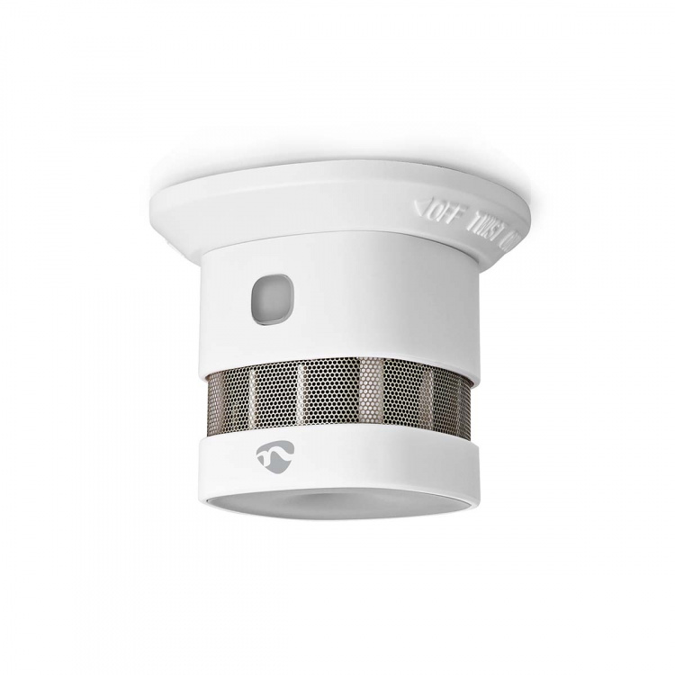 Nedis SmartLife Røykvarsler | Zigbee 3.0 | Batteri drevet | Sensorlivssyklus: 10 år | EN 14604 | Maks. batteri levetid: 60 Måned | 85 dB | Hvit | 1 stk Nedis SmartLife Røykvarsler | Zigbee 3.0 | Batteri drevet | Sensorlivssyklus: 10 år | EN 14604 | Maks. batteri levetid: 60 Måned | 85 dB | Hvit | 1 stk
