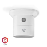Nedis SmartLife CO Detektor | Zigbee 3.0 | Batteri drevet | Sensorlivssyklus: 10 år | EN 50291 | Android™ / IOS | Med test knapp | 85 dB | Hvit