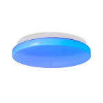Nedis SmartLife Taklys | RGB / Varm til avkjølt hvitt | Rund | Diameter: 260 mm | 1820 lm | 3000 - 6500 K | IP20 | Energiklasse: F | Android™ / IOS