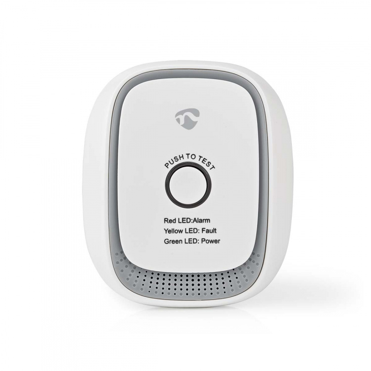 Nedis SmartLife Gassdetektor | Zigbee 3.0 | Nettstrøm drevet | Sensorlivssyklus: 5 år | EN 50194-1:2009 | Android™ / IOS | Med test knapp | 75 dB | Hvit Nedis SmartLife Gassdetektor | Zigbee 3.0 | Nettstrøm drevet | Sensorlivssyklus: 5 år | EN 50194-1:2009 | Android™ / IOS | Med test knapp | 75 dB | Hvit
