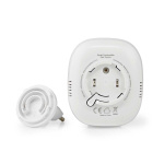 Nedis SmartLife Gassdetektor | Zigbee 3.0 | Nettstrøm drevet | Sensorlivssyklus: 5 år | EN 50194-1:2009 | Android™ / IOS | Med test knapp | 75 dB | Hvit Nedis SmartLife Gassdetektor | Zigbee 3.0 | Nettstrøm drevet | Sensorlivssyklus: 5 år | EN 50194-1:2009 | Android™ / IOS | Med test knapp | 75 dB | Hvit