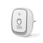 Nedis SmartLife Gassdetektor | Zigbee 3.0 | Nettstrøm drevet | Sensorlivssyklus: 5 år | EN 50194-1:2009 | Android™ / IOS | Med test knapp | 75 dB | Hvit Nedis SmartLife Gassdetektor | Zigbee 3.0 | Nettstrøm drevet | Sensorlivssyklus: 5 år | EN 50194-1:2009 | Android™ / IOS | Med test knapp | 75 dB | Hvit