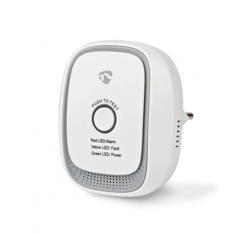 Nedis SmartLife Gassdetektor | Zigbee 3.0 | Nettstrøm drevet | Sensorlivssyklus: 5 år | EN 50194-1:2009 | Android™ / IOS | Med test knapp | 75 dB | Hvit Nedis SmartLife Gassdetektor | Zigbee 3.0 | Nettstrøm drevet | Sensorlivssyklus: 5 år | EN 50194-1:2009 | Android™ / IOS | Med test knapp | 75 dB | Hvit