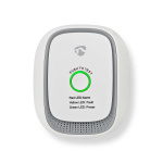 Nedis SmartLife Gassdetektor | Zigbee 3.0 | Nettstrøm drevet | Sensorlivssyklus: 5 år | EN 50194-1:2009 | Android™ / IOS | Med test knapp | 75 dB | Hvit Nedis SmartLife Gassdetektor | Zigbee 3.0 | Nettstrøm drevet | Sensorlivssyklus: 5 år | EN 50194-1:2009 | Android™ / IOS | Med test knapp | 75 dB | Hvit
