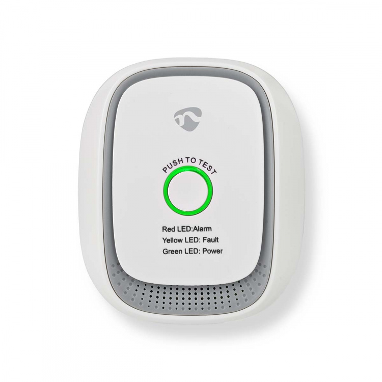 Nedis SmartLife Gassdetektor | Zigbee 3.0 | Nettstrøm drevet | Sensorlivssyklus: 5 år | EN 50194-1:2009 | Android™ / IOS | Med test knapp | 75 dB | Hvit Nedis SmartLife Gassdetektor | Zigbee 3.0 | Nettstrøm drevet | Sensorlivssyklus: 5 år | EN 50194-1:2009 | Android™ / IOS | Med test knapp | 75 dB | Hvit